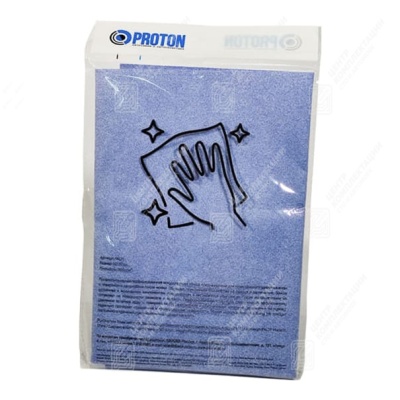 PROTONAUTO PAL12 Замша искусственная, PU, голубая, 50*37 см, 300 г/м кв. купить по выгодной цене